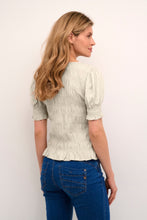 Charger l&#39;image dans la galerie, Blouse - Cream - 10612413-Ancient scroll
