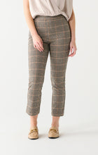 Charger l&#39;image dans la galerie, Pantalon pied poule black tape - 2222226T-pied de poule marron
