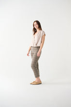 Charger l&#39;image dans la galerie, Pantalon pied poule black tape - 2222226T-pied de poule marron
