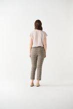 Charger l&#39;image dans la galerie, Pantalon pied poule black tape - 2222226T-pied de poule marron
