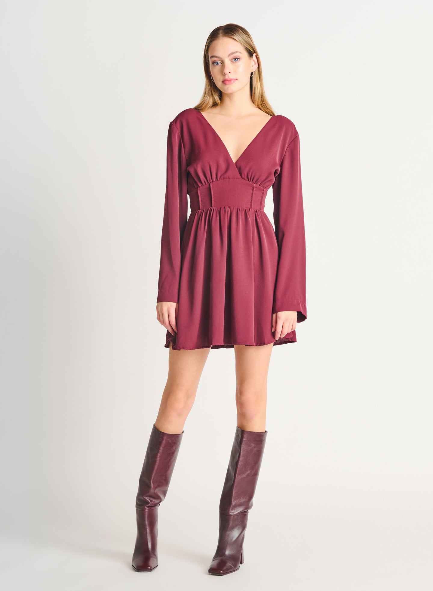 Robe bourgogne black tape - 2222600T-bourgogne