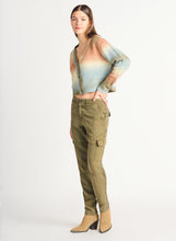 Charger l&#39;image dans la galerie, Pantalon cargo kaki Dex - 2222709D
