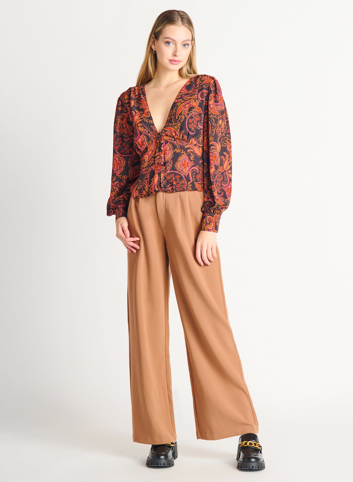 Pantalon gingembre Black tape - 2222711T-gingembre