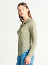 Charger l&#39;image dans la galerie, Chemise sauge gris dex - 2224029D-sauge gris
