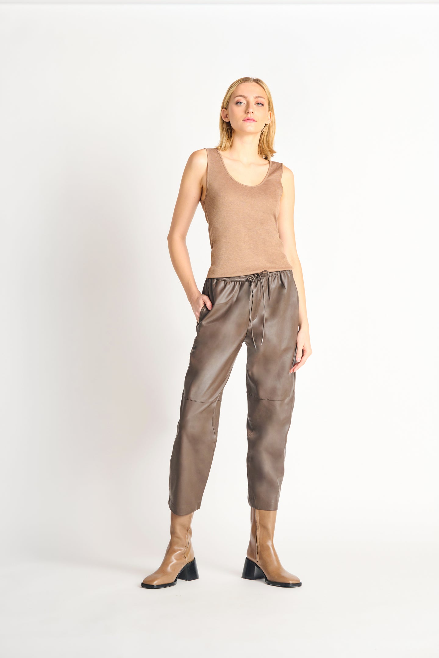Camisole brun Dex - 2224034D-noix de coco