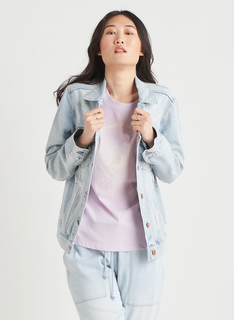 Jacket jeans bleu pâle Dex - 2225750 D