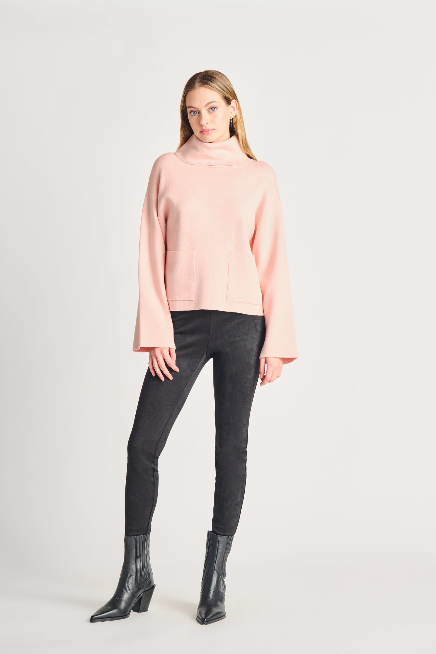 Collet haut blush Dex - 2227004D-blush