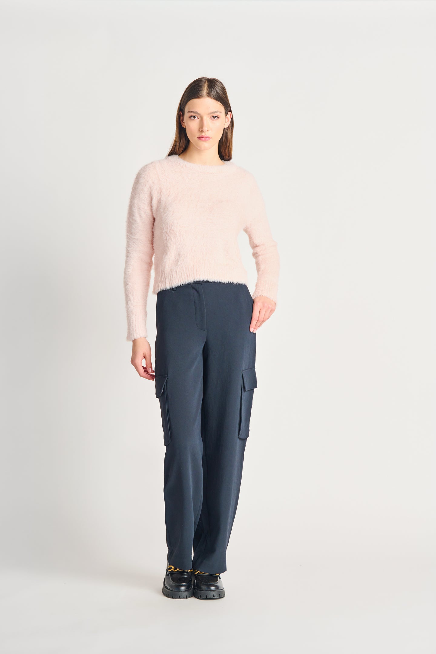 Chandail rose pastel Dex - 2227065D-rose