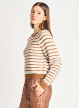 Charger l&#39;image dans la galerie, Tricot rayure paillette Dex - 2227067D
