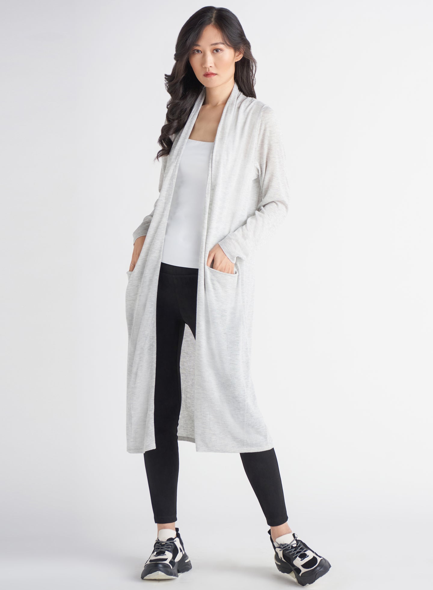 Cardigan gris clair Dex - 2227293 D