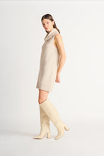 Charger l&#39;image dans la galerie, Robe tricot taupe dex - 2227515D-taupe clair
