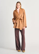 Charger l&#39;image dans la galerie, Manteau camel black tape - 2229507T-chameaux doux
