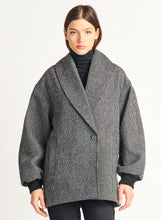 Charger l&#39;image dans la galerie, Blazer pied poule Dex - 2229540D-charcoal
