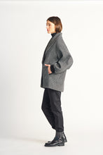Charger l&#39;image dans la galerie, Blazer pied poule Dex - 2229540D-charcoal
