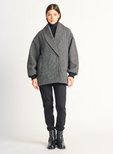 Charger l&#39;image dans la galerie, Blazer pied poule Dex - 2229540D-charcoal
