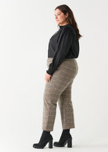 Charger l&#39;image dans la galerie, Pantalon carreaux Dex plus - 2272226DP-pied de poule marron
