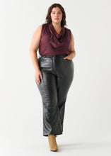Charger l&#39;image dans la galerie, Pantalon cuirette Dex plus - 2272229DP-noir

