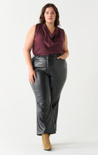 Charger l&#39;image dans la galerie, Pantalon cuirette Dex plus - 2272229DP-noir
