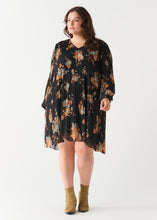 Charger l&#39;image dans la galerie, Robe floral tauve Dex plus - 2272511 DP - floral tauve
