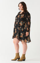 Charger l&#39;image dans la galerie, Robe floral tauve Dex plus - 2272511 DP - floral tauve

