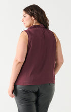 Charger l&#39;image dans la galerie, Camisole  satin bourgogne Dex plus - 2273528DP
