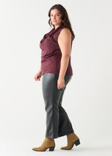 Charger l&#39;image dans la galerie, Camisole  satin bourgogne Dex plus - 2273528DP
