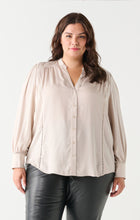 Charger l&#39;image dans la galerie, Blouse beige Dex plus - 2273718DP - beige Clair
