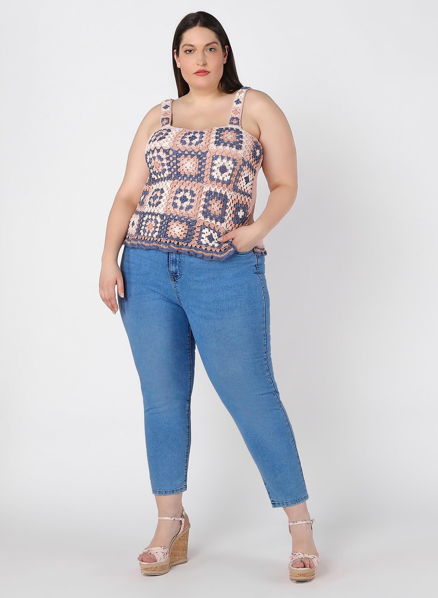Jeans bleu moyen Dex plus - 2275250DP-bleu moyen