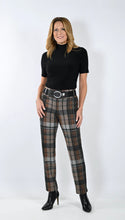 Charger l&#39;image dans la galerie, Pantalon carreaux cassonade Frank Lyman - 233442

