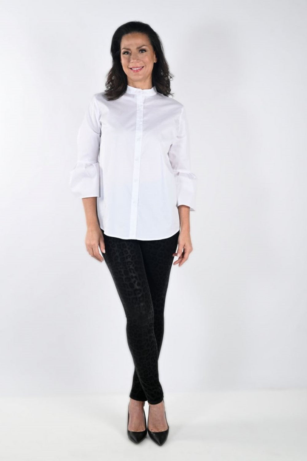 Pantalon léopard charbon Frank Lyman - 233811U