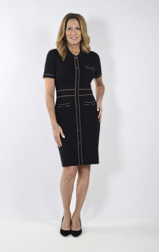 Robe Noir/beige Frank Lyman - 233865U