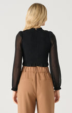 Charger l&#39;image dans la galerie, Blouse - Black Tape - 2423703T-Noir
