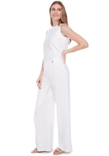 Charger l&#39;image dans la galerie, Pantalon lin ILTM - 246027TM-blanc
