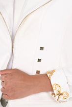Charger l&#39;image dans la galerie, Jacket Frank Lyman - 246207U-blanc casse
