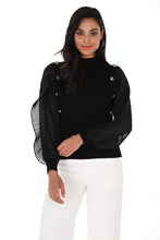 Charger l&#39;image dans la galerie, Blouse Frank Lyman - 246236U-noir
