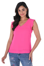 Charger l&#39;image dans la galerie, Blouse Frank Lyman - 246324-hot pink neon
