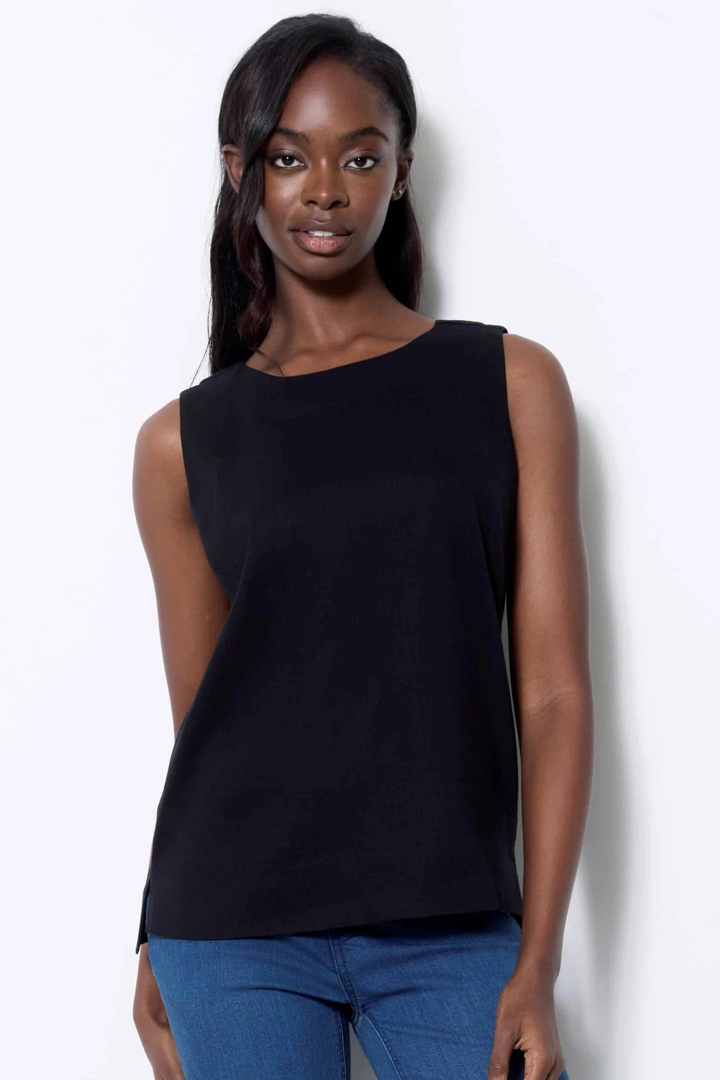 Camisole lin Up - 30394iup-noir