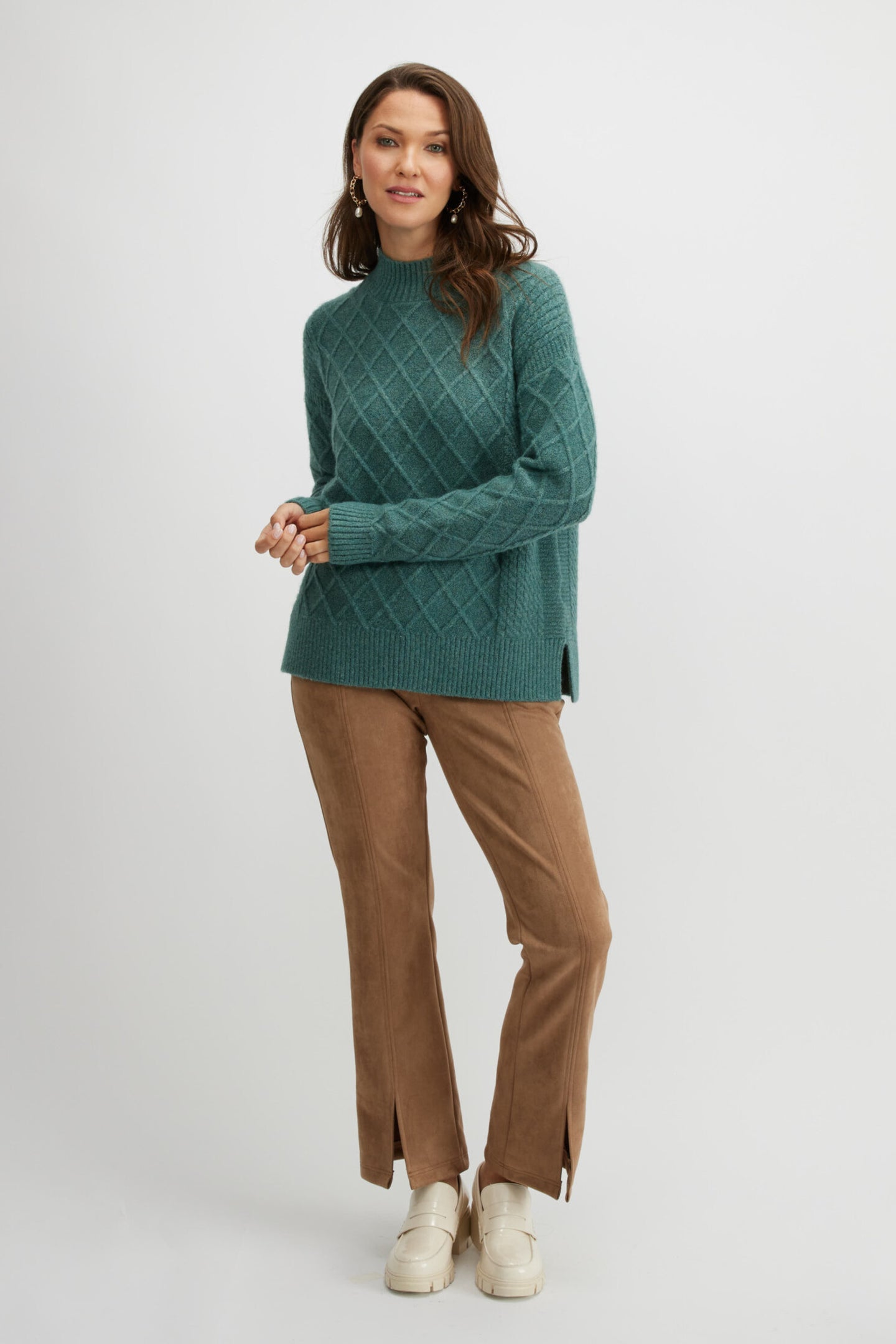 Tricot teal Emproved - A2329