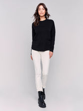 Charger l&#39;image dans la galerie, Tricot - Charlie B- C2420RR-464A- Noir
