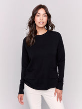 Charger l&#39;image dans la galerie, Tricot - Charlie B- C2420RR-464A- Noir
