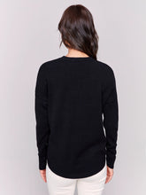 Charger l&#39;image dans la galerie, Tricot - Charlie B- C2420RR-464A- Noir
