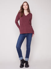 Charger l&#39;image dans la galerie, Tricot bourgogne charlie b - C2547
