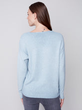 Charger l&#39;image dans la galerie, Tricot bleu poudre Charlie b - C2558
