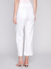 Charger l&#39;image dans la galerie, Pantalon Charlie B - C5462-771B-blanc
