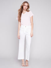 Charger l&#39;image dans la galerie, Pantalon Charlie B - C5462-771B-blanc
