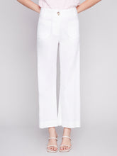 Charger l&#39;image dans la galerie, Pantalon Charlie B - C5462-771B-blanc
