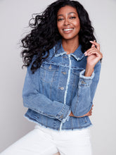 Charger l&#39;image dans la galerie, Jacket jeans Charlie B - C6233R-431A-bleu moyen
