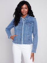 Charger l&#39;image dans la galerie, Jacket jeans Charlie B - C6233R-431A-bleu moyen
