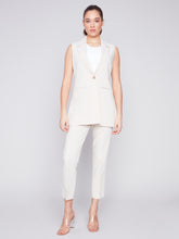 Charger l&#39;image dans la galerie, Blazer sans manche Charlie B - C6308-838B-beige
