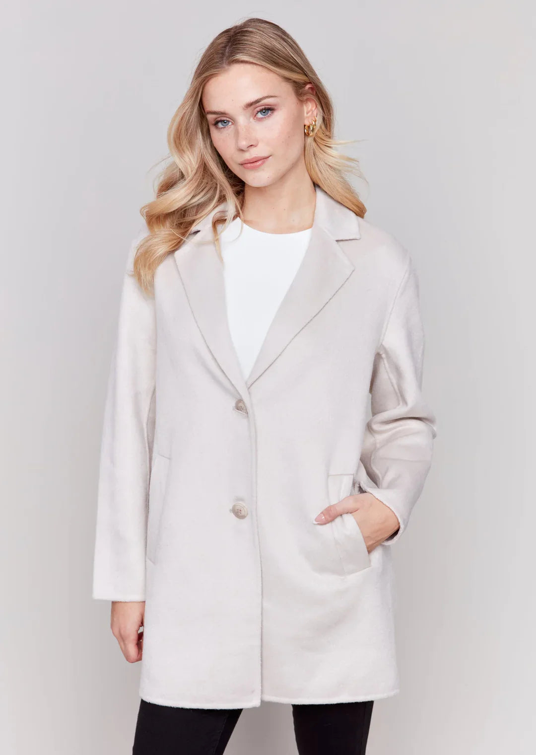 Manteau - Charlie B - C6350-031C- Amande